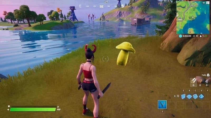 Fortnite Golden Mushroom Where And How To Find The Rare Golden