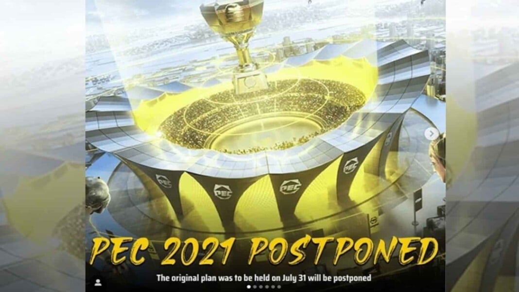 PUBG Mobile: Peace Elite Championship 2021(PEC) Postponed PUBG Mobile: Peace Elite Championship 2021(PEC) Postponed