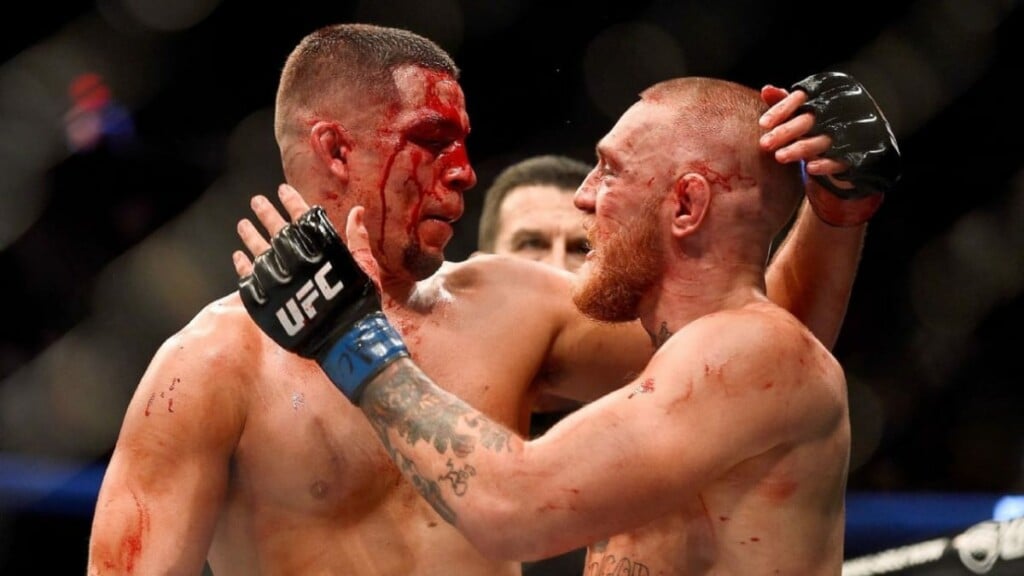 Nate Diaz and Conor McGregor