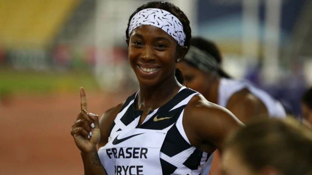 Shelly Ann Fraser Pryce And Elaine Thompson