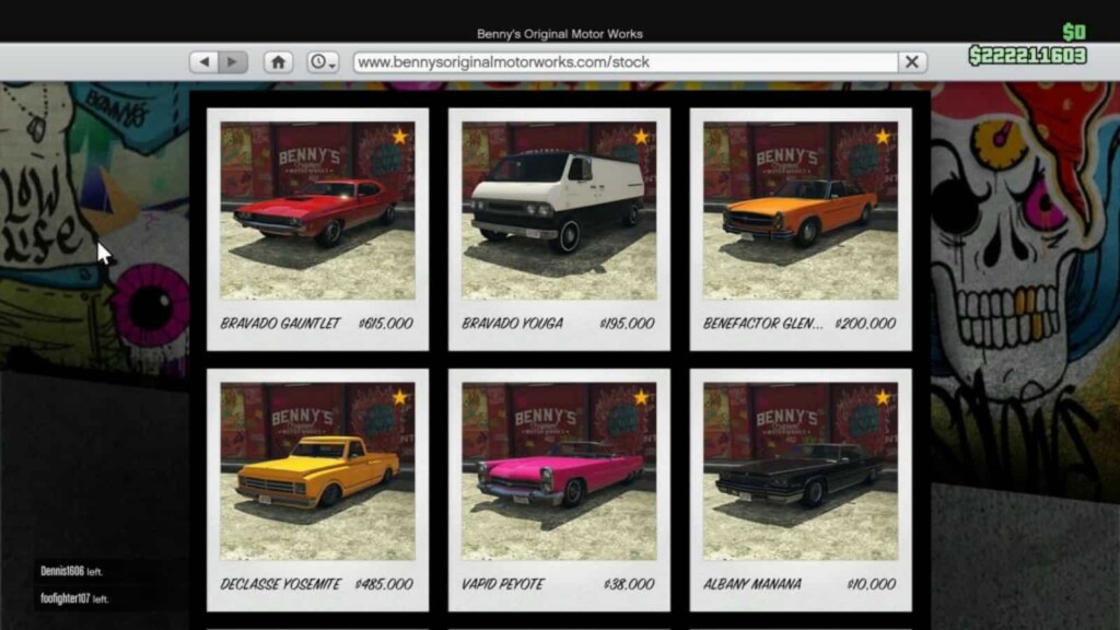 How to get Benny's custom vehicles in GTA 5 – FirstSportz