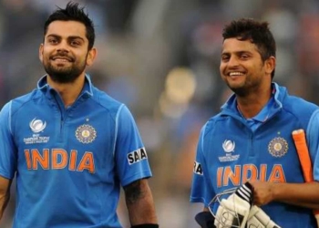 Virat Kohli and Suresh Raina