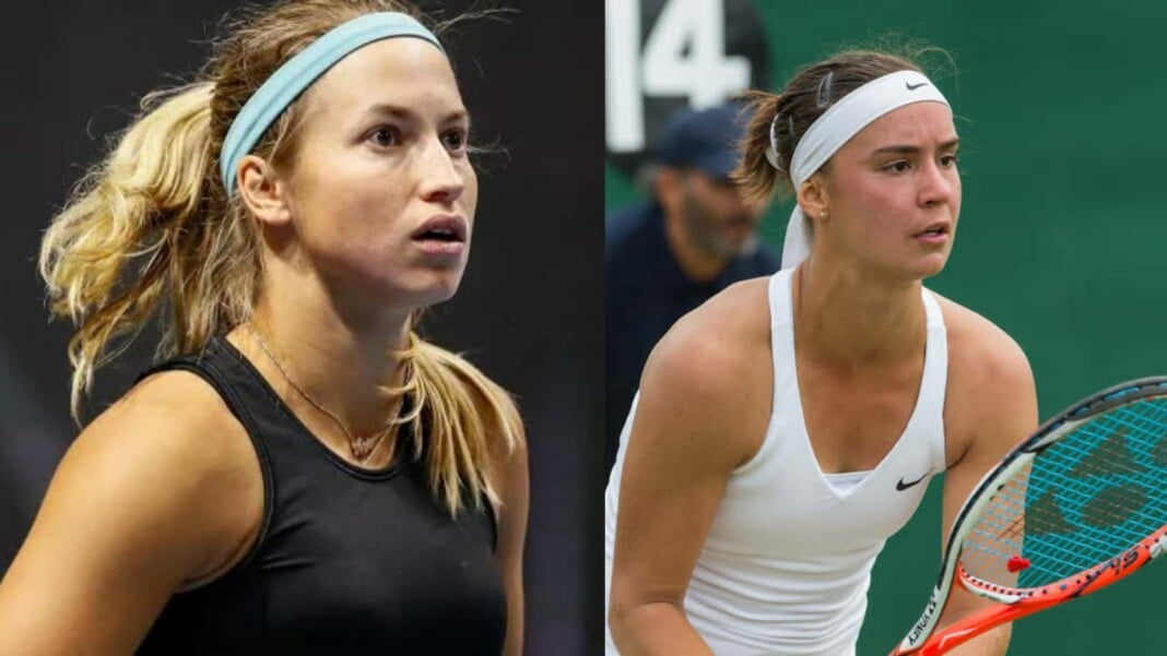 Yulia Putintseva and Anhelina Kalinina Yulia Putintseva and Anhelina Kalinina