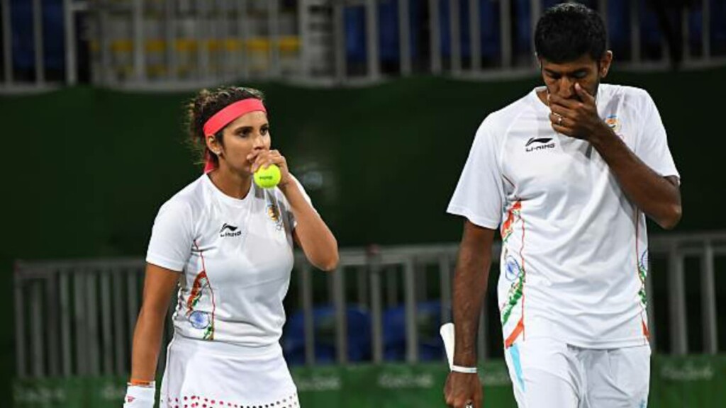 Sania Mirza and Rohan Bopanna