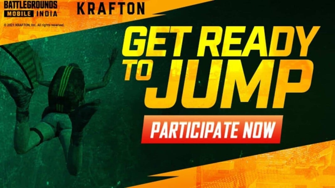 Battlegrounds Mobile India: Get Ready to Jump Event BGMI Battlegrounds Mobile India: Get Ready to Jump Event BGMI