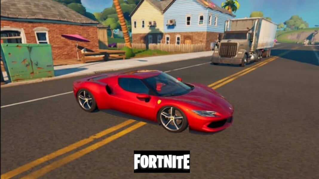 fortnite ferrari model