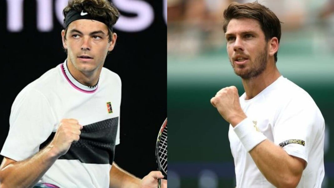 Taylor Fritz and Cameron Norrie Taylor Fritz and Cameron Norrie