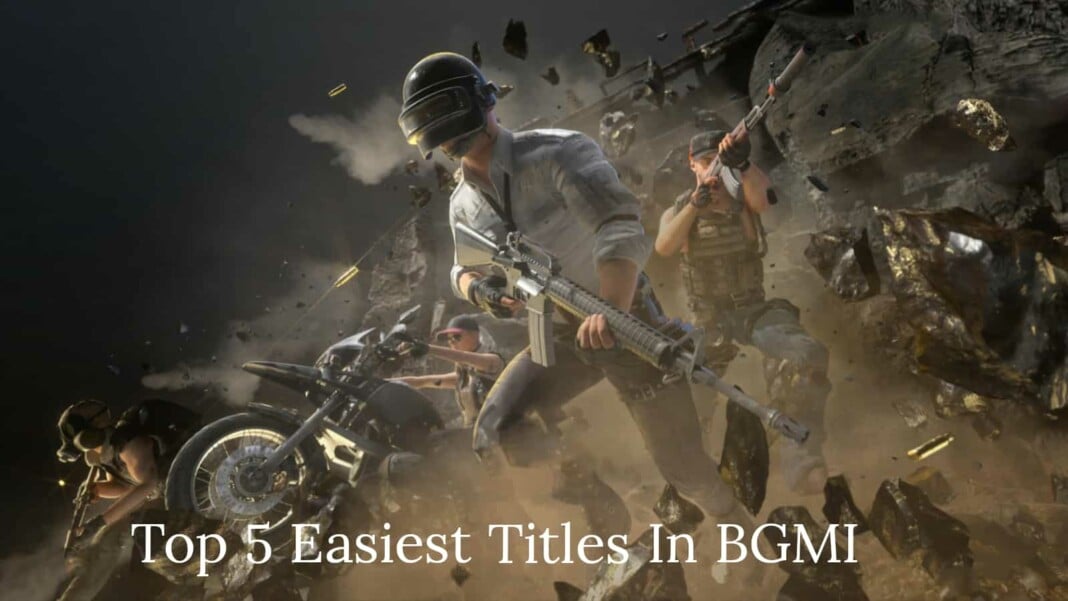 Battlegrounds Mobile India: Top 5 easiest titles to achieve in BGMI Battlegrounds Mobile India: Top 5 easiest titles to achieve in BGMI
