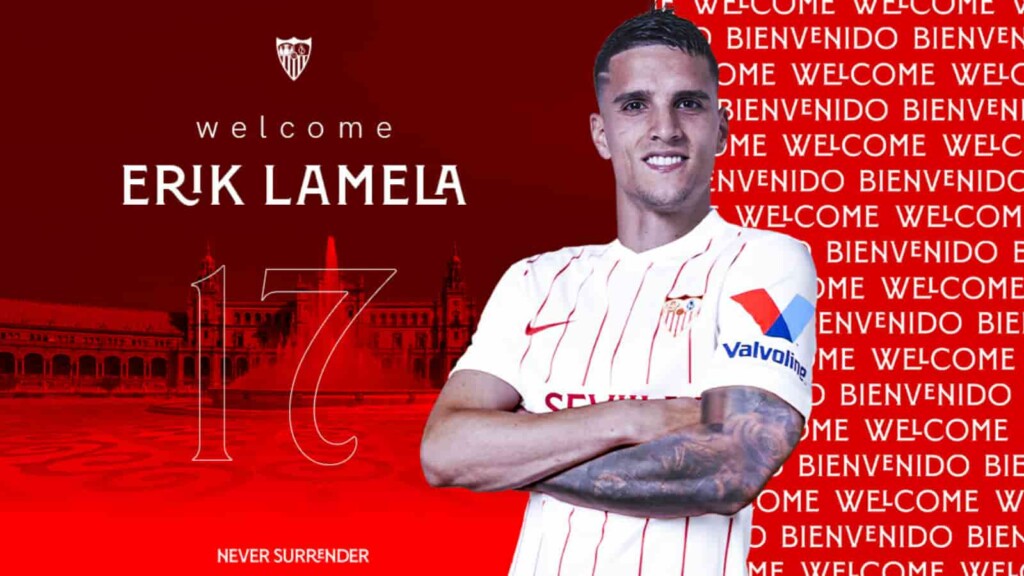 Erik Lamela Completes Move To Sevilla Fc Official Firstsportz