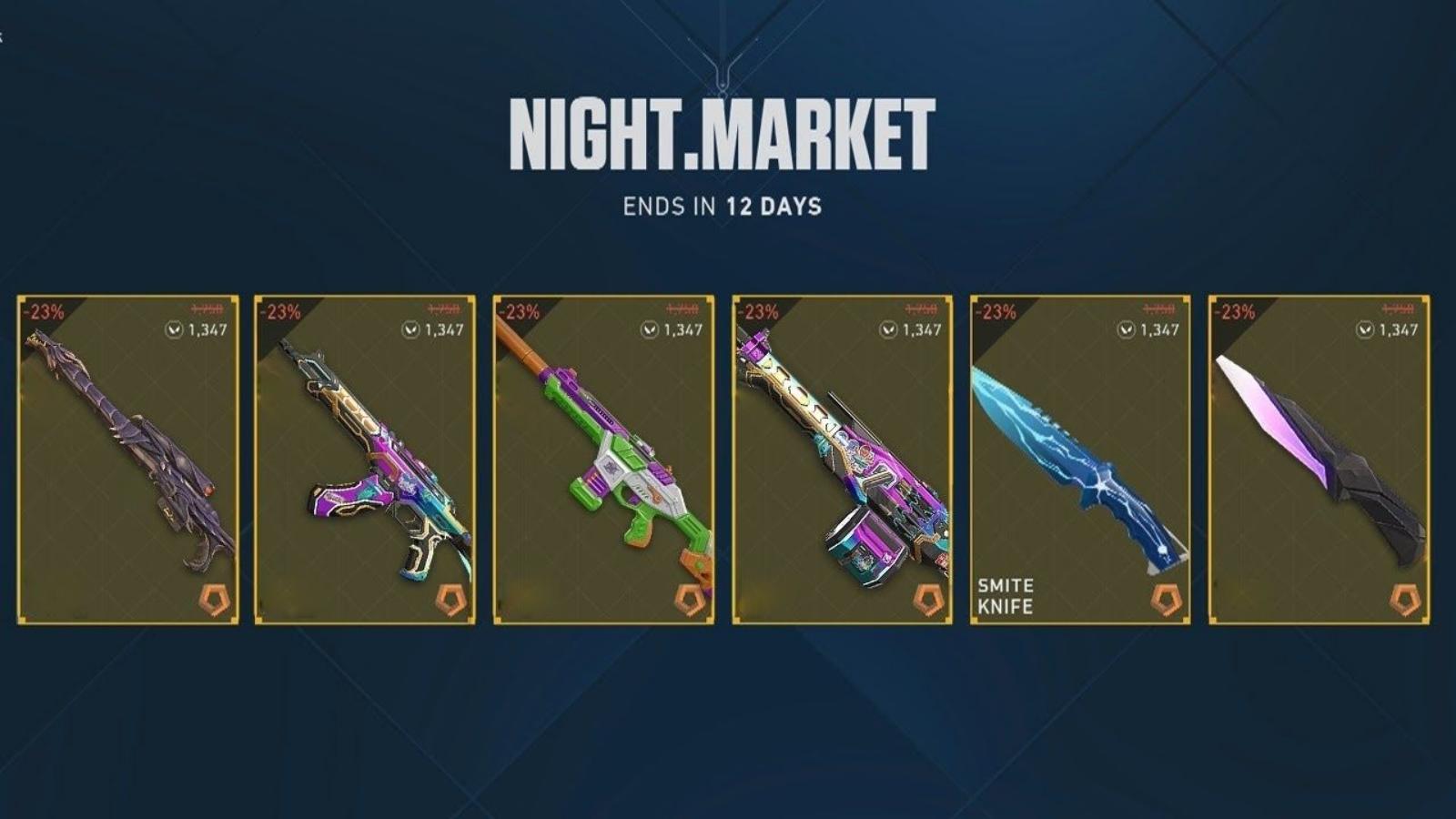 Valorant Night Market is Back in Episode 3 Act 1: Discounted Skins