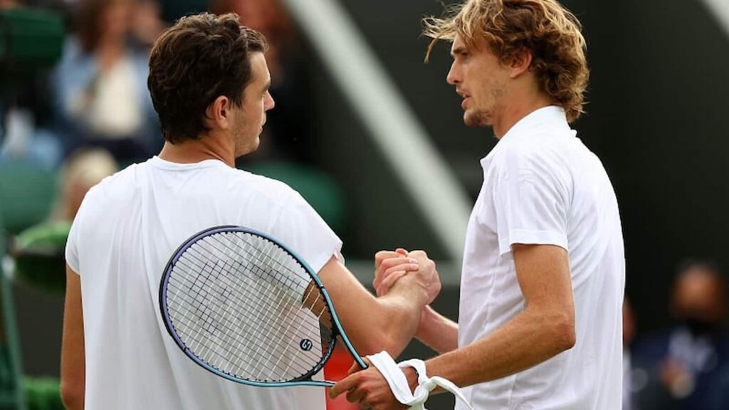 Alexander Zverev and Taylor Fritz