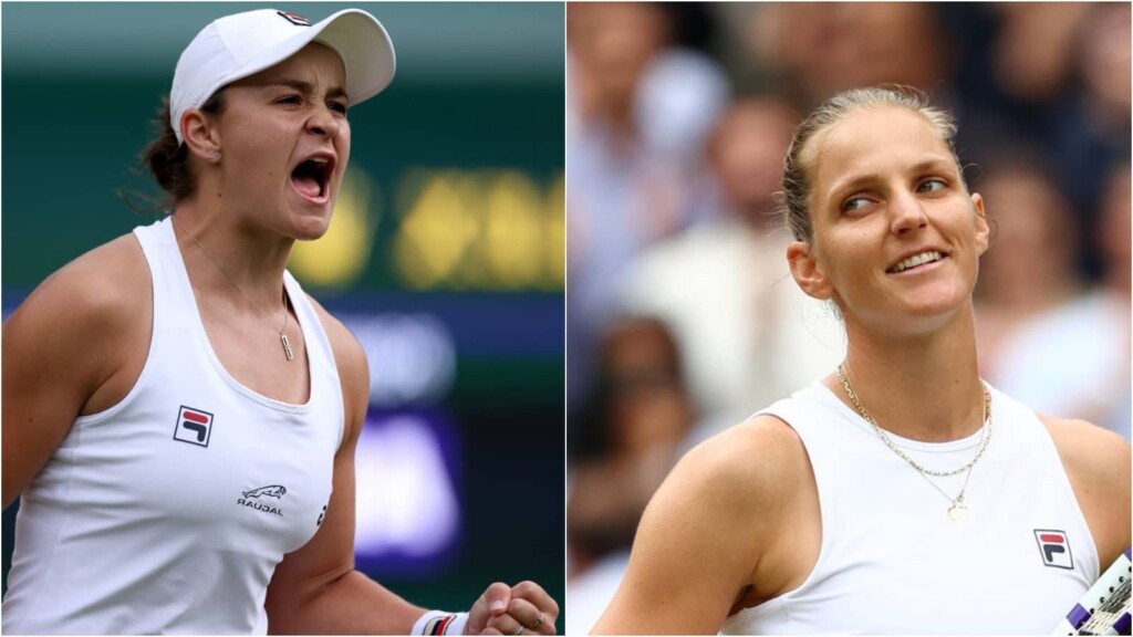 Ashleigh Barty vs Karolina Pliskova will clash in the finals of the Wimbledon 2021