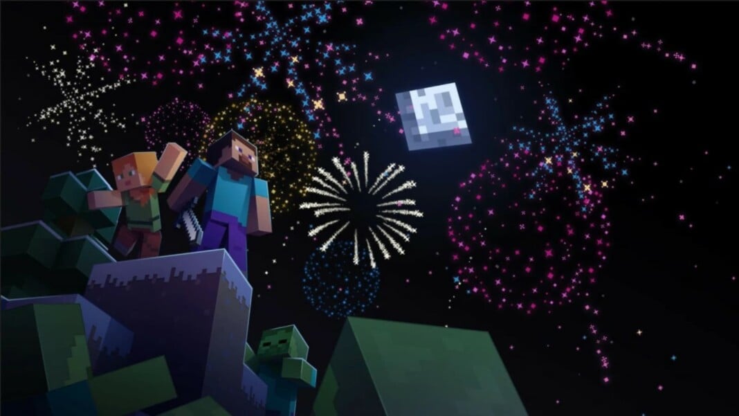 Firework Rocket in Minecraft (1) Firework Rocket in Minecraft