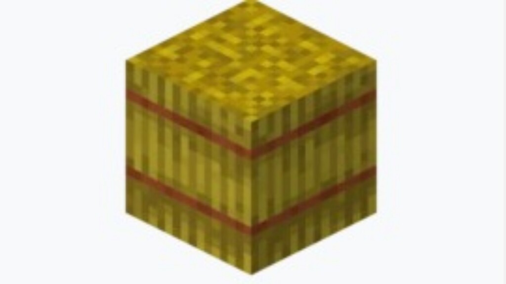 Hay Bale in Minecraft