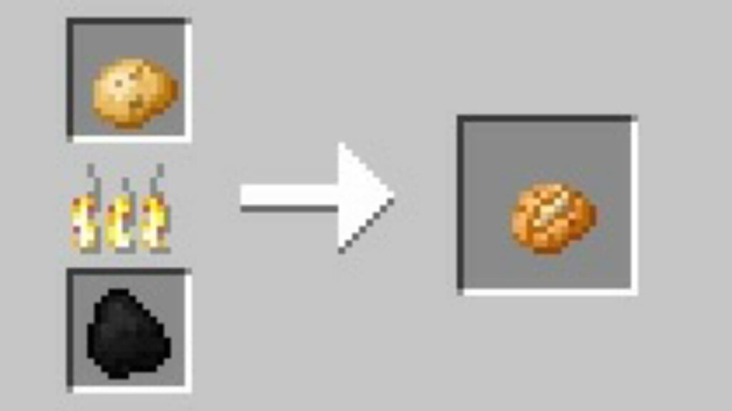 How to make a Baked Potato in Minecraft