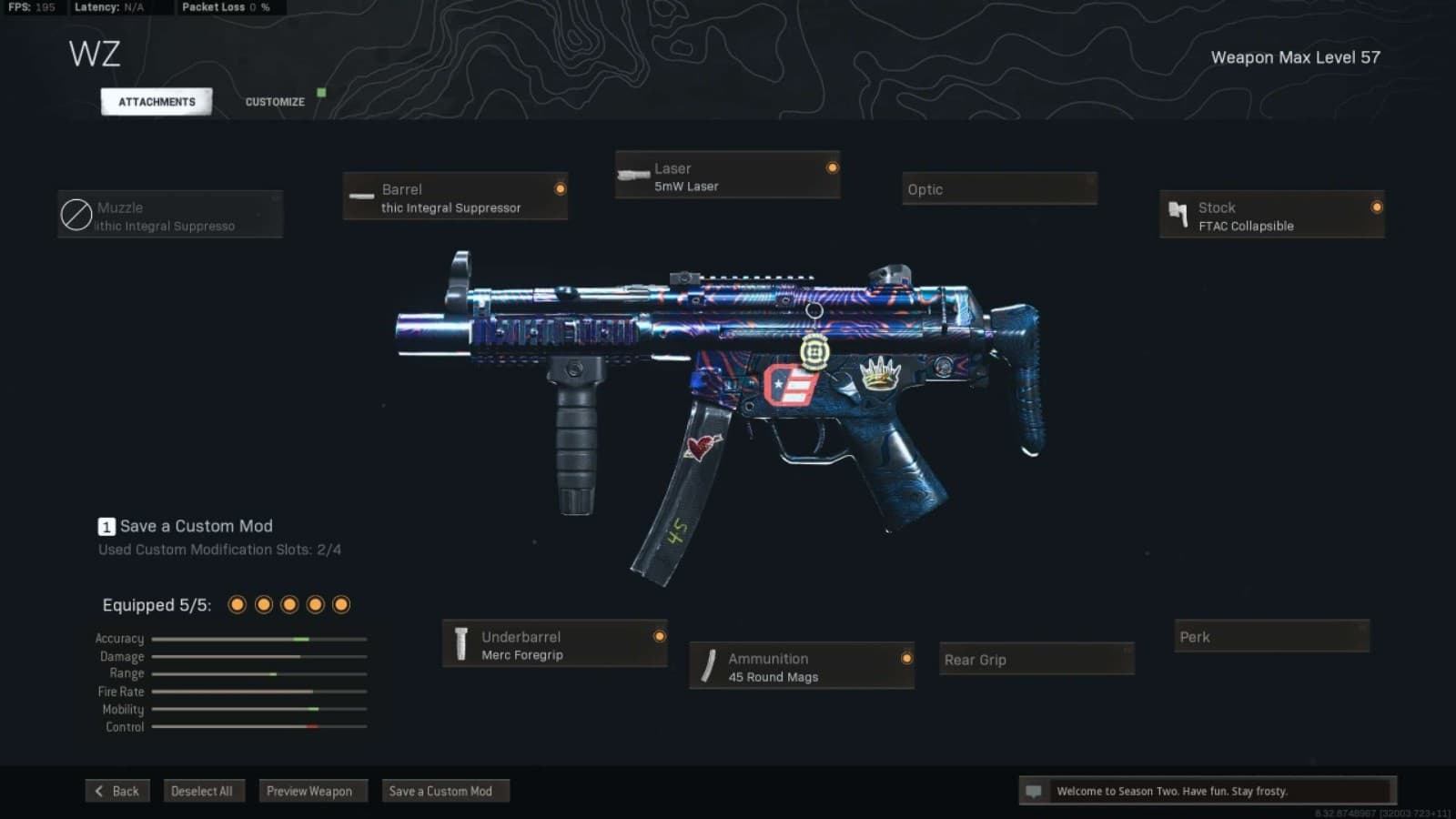 best mp5 loadout warzone