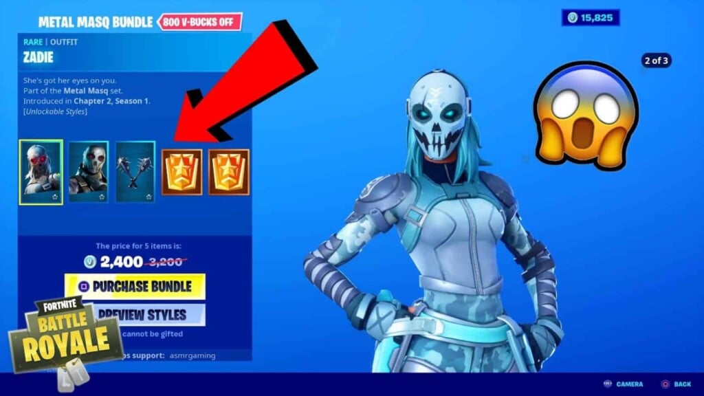 Fortnite Metal Masq Bundle How To Get Bundle In Season 7 2168