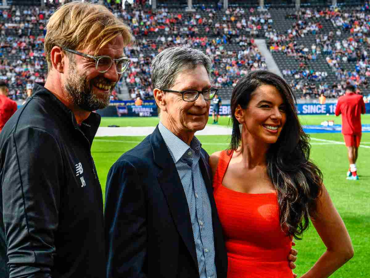 Jurgen Klopp with John Henry and wife Linda Pizzuti