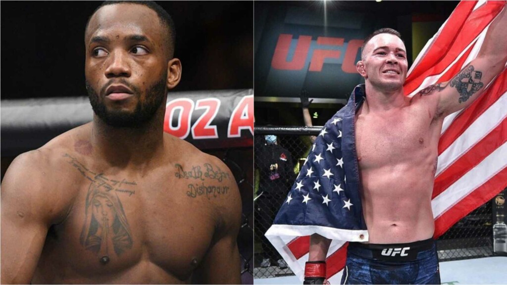 Leon Edwards and Colby Covington