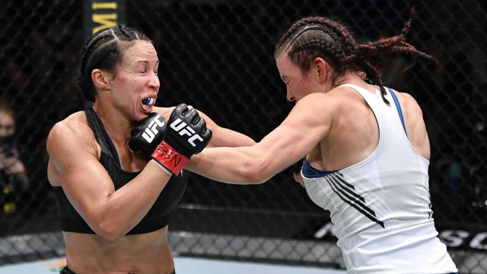 UFC Vegas 31: Miesha Tate def Marion Reneau via TKO in her comeback fight