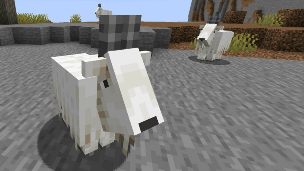 Minecraft Goats