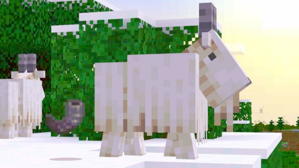 Minecraft Goats