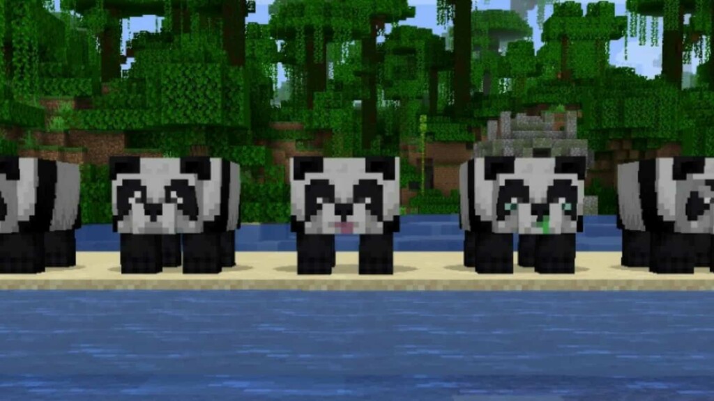 Minecraft Pandas