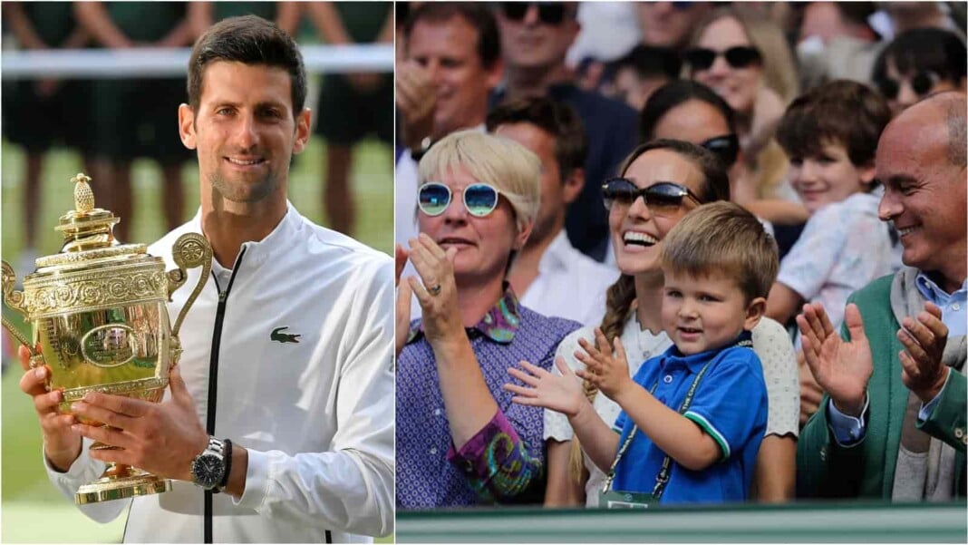 Novak Djokovic and his Family Novak Djokovic and his Family