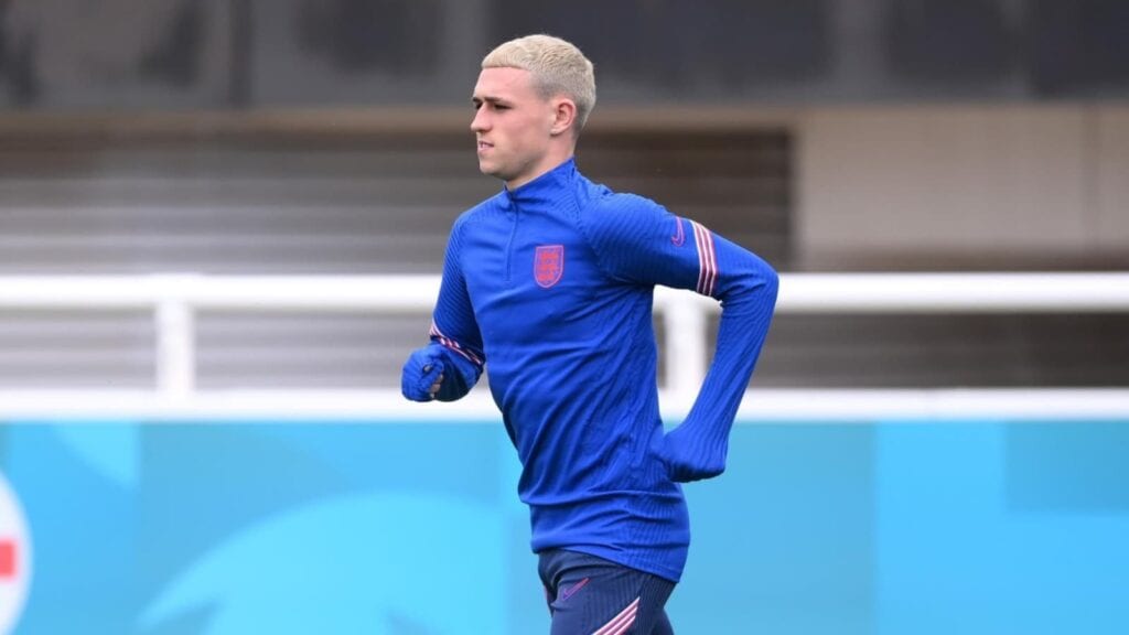 Phil Foden was not seen in training today