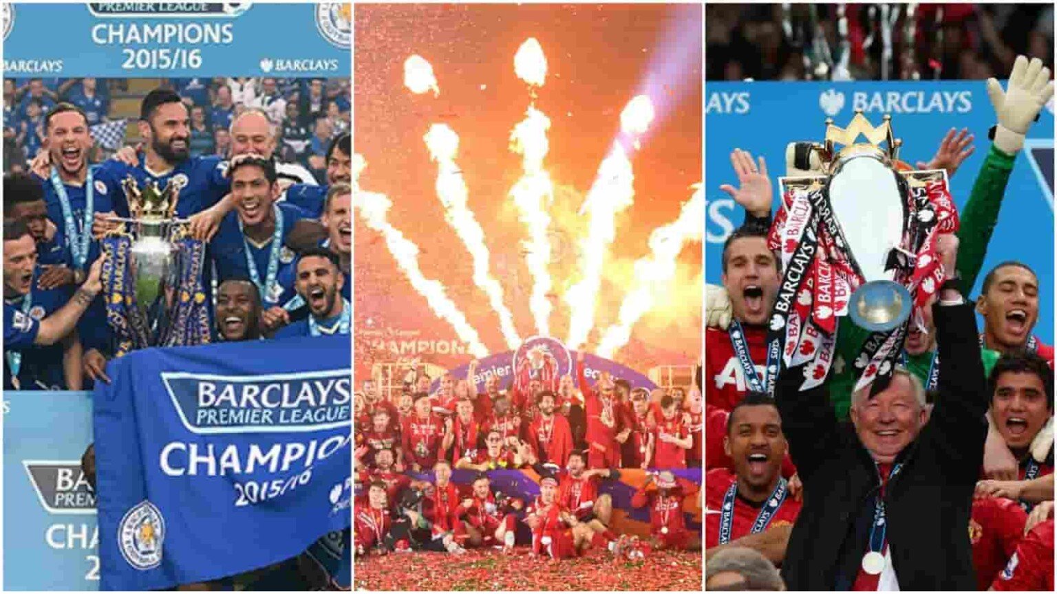 Premier League Winners List each season from 1992 FirstSportz