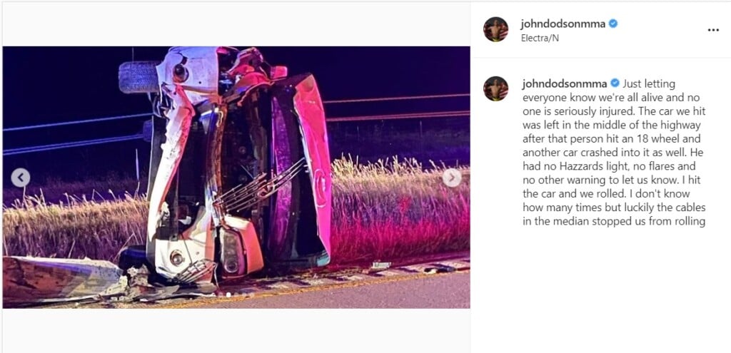 John Dodson's Instagram post
