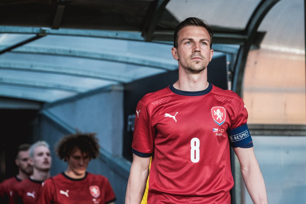 Vladimir Darida as Czech Republic skipper Vladimir Darida as Czech Republic skipper