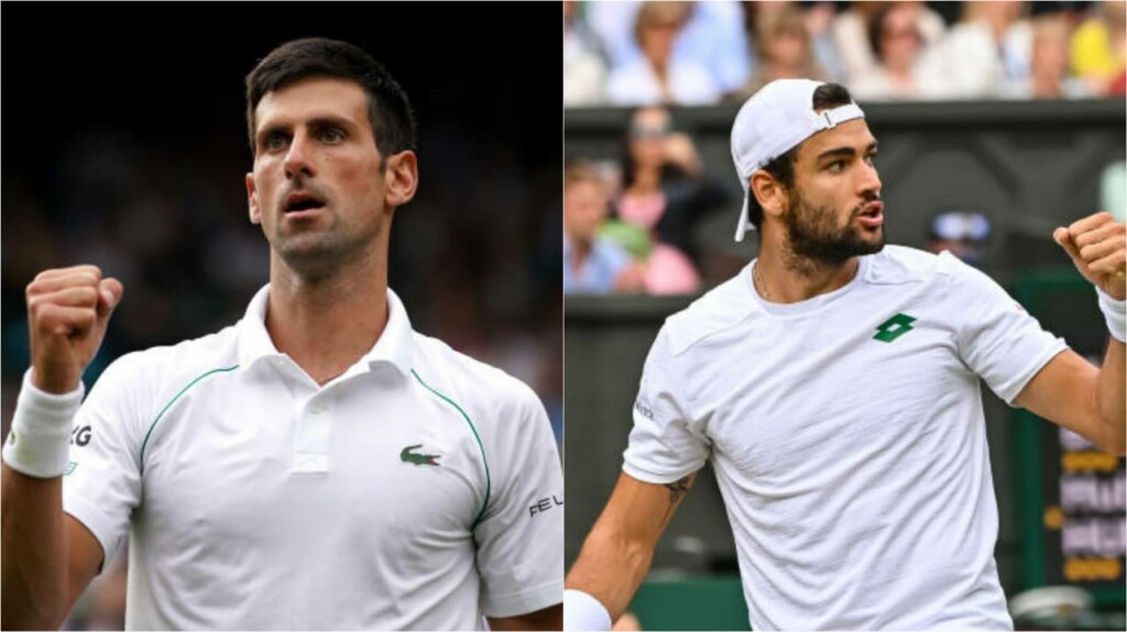 Novak Djokovic vs Matteo Berrettini