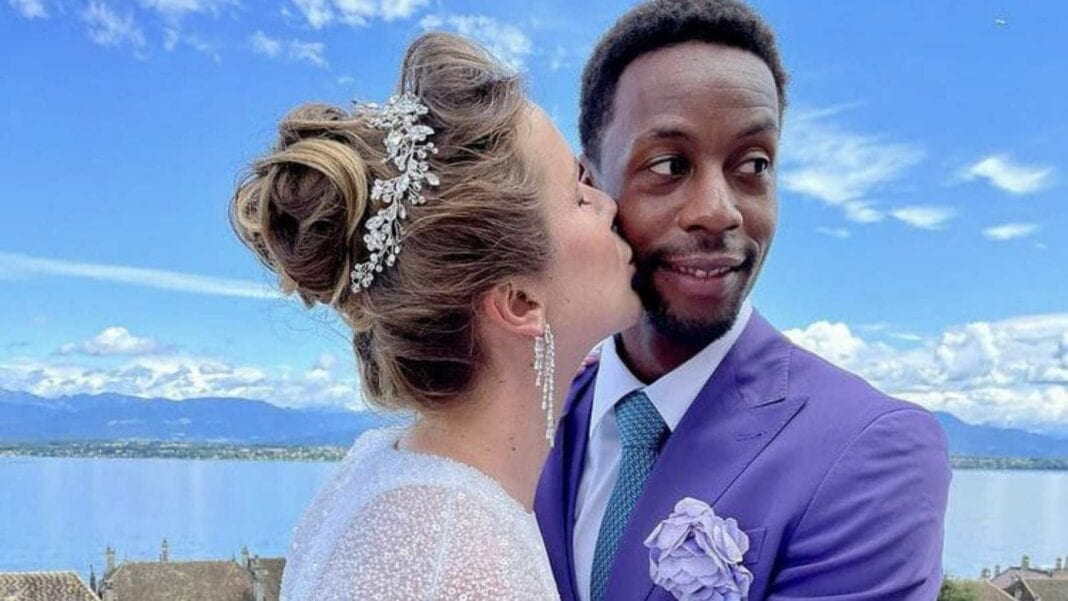 Here come the pictures! Gael Monfils and Elina Svitolina wedding