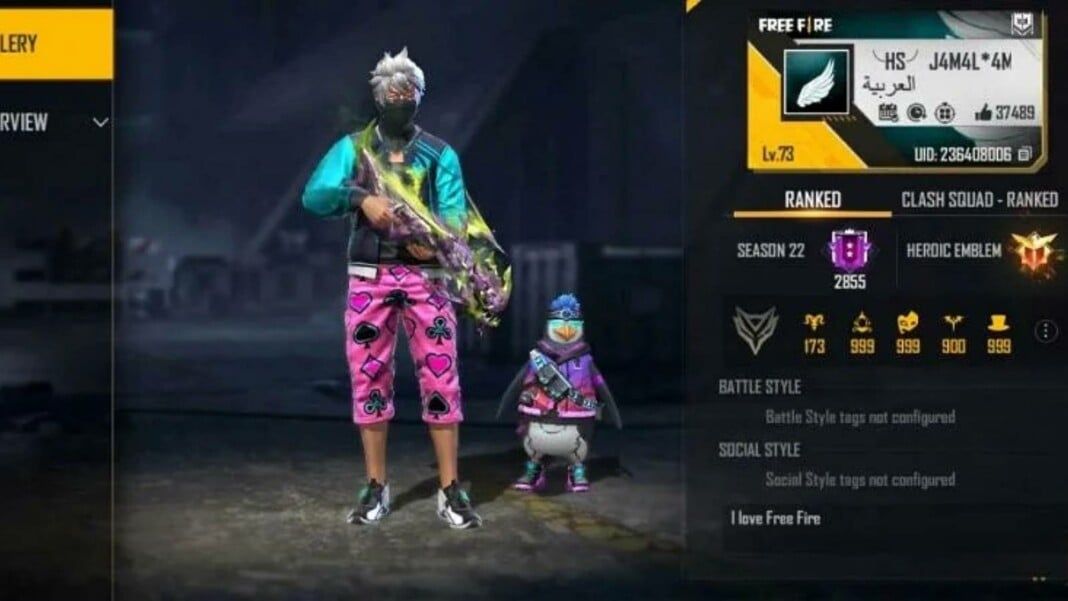 heroshima yt featured Heroshima YT Free Fire ID