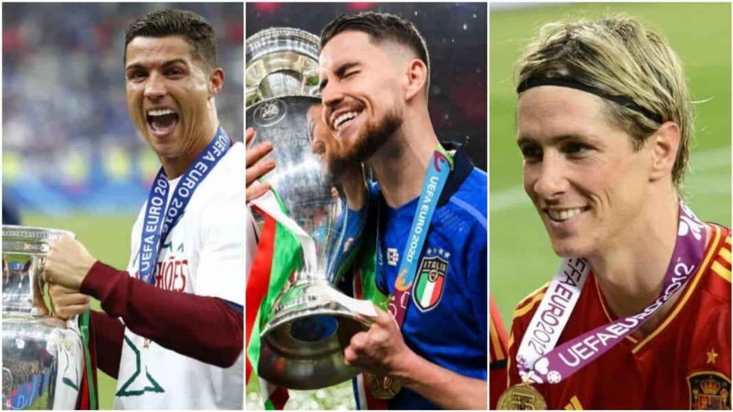 players to have won the Champions league and EURO Cup players to have won the Champions league and EURO Cup
