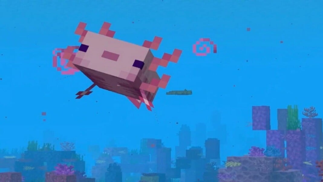 Top 5 uses for the Minecraft Axolotl! – FirstSportz