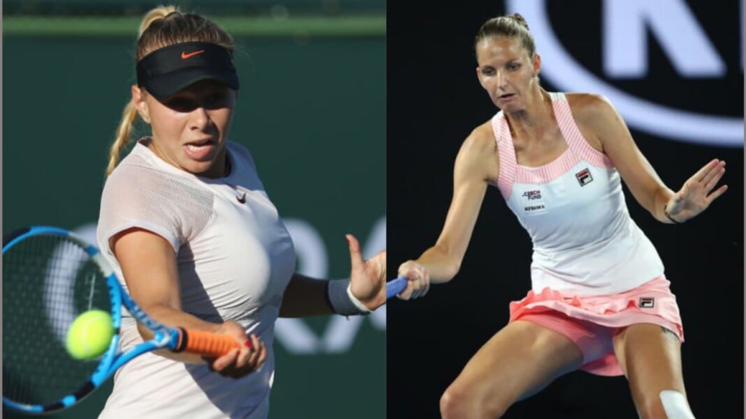 Amanda Anisimova vs Karolina Pliskova Amanda Anisimova vs Karolina Pliskova