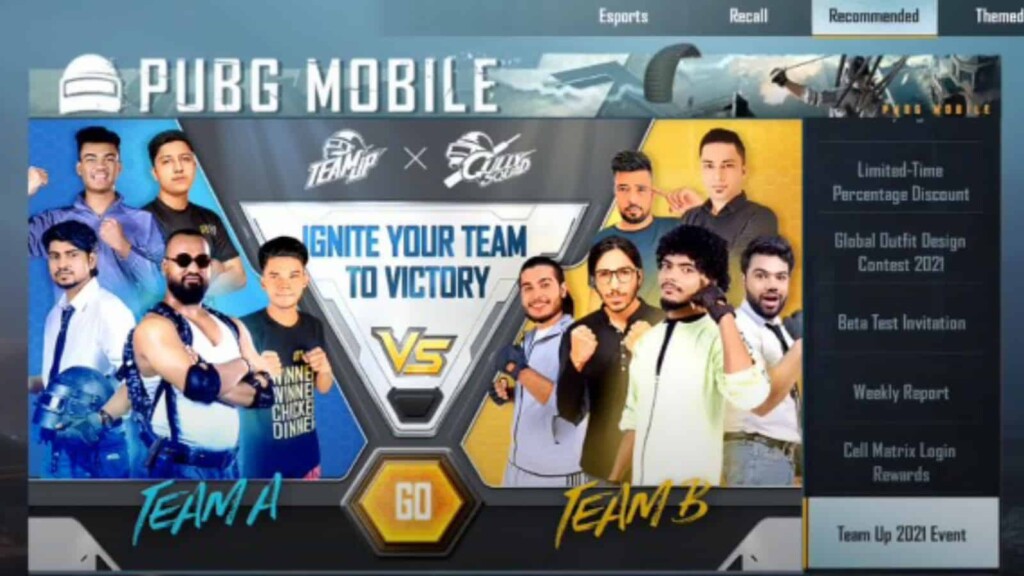 PUBG Mobile Team Up 2021: Get a free permanent outfit and vehicle skin!