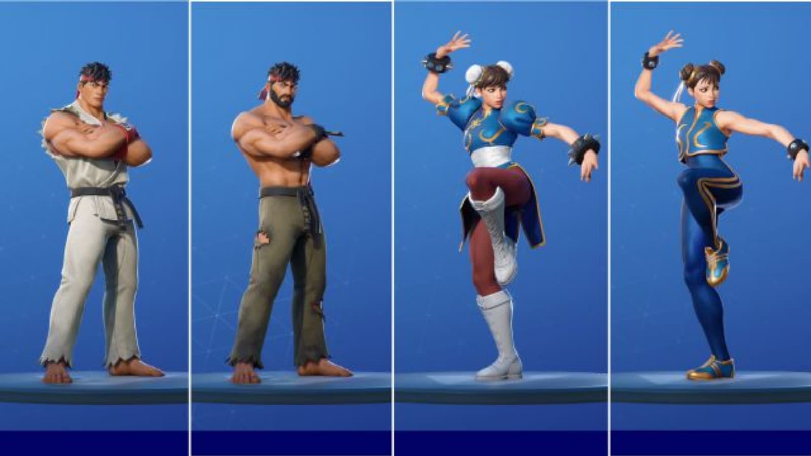 Fortnite Ryu and Chun-Li Bundle: New Outfit Price, and Other Details