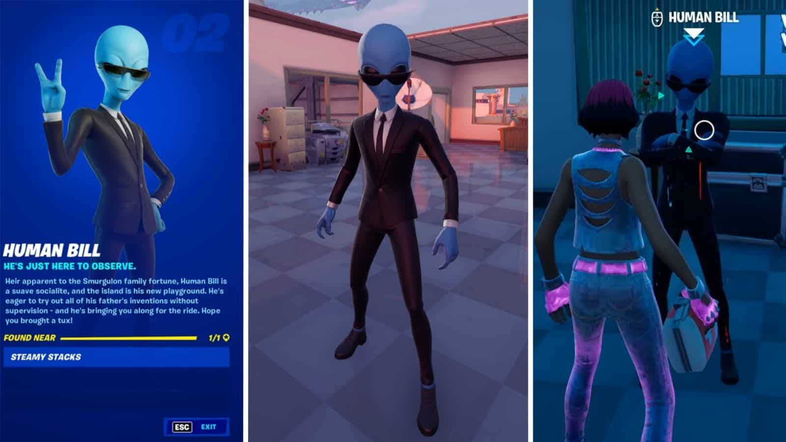 Fortnite Human Bill: New Outfit Price, and Other Details – FirstSportz