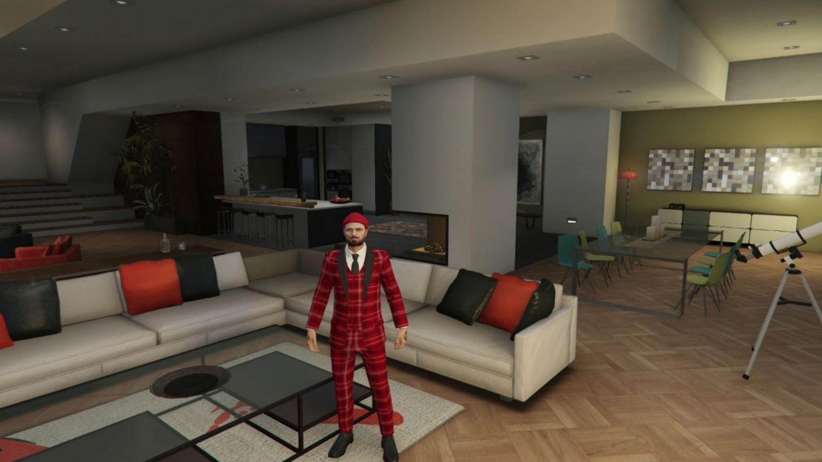 how to invite friend to house gta 5