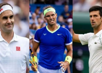 Roger Federer, Rafael Nadal, Novak Djokovic