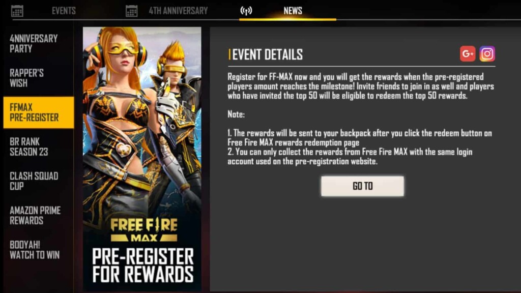 free fire max release date in india