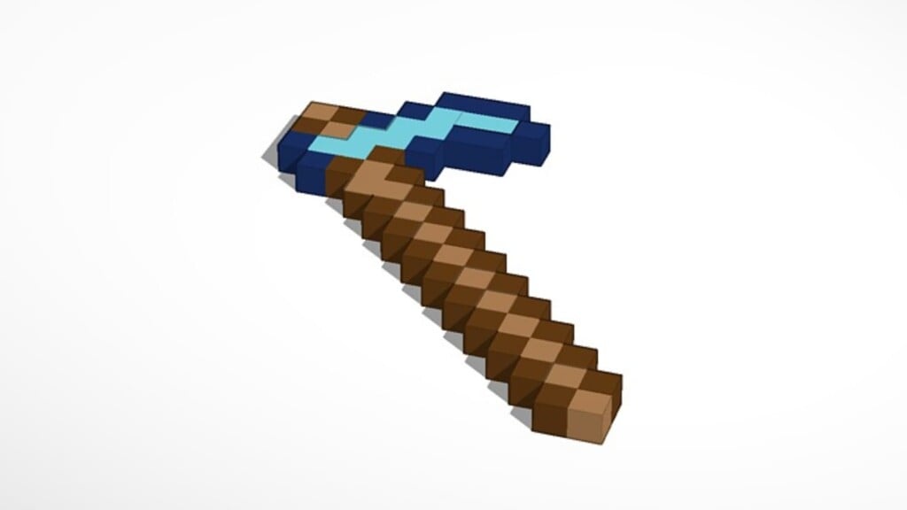 Diamond Hoe in Minecraft