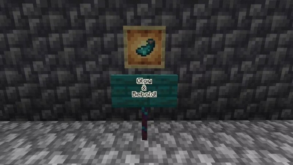 Glow Ink Sac in Minecraft