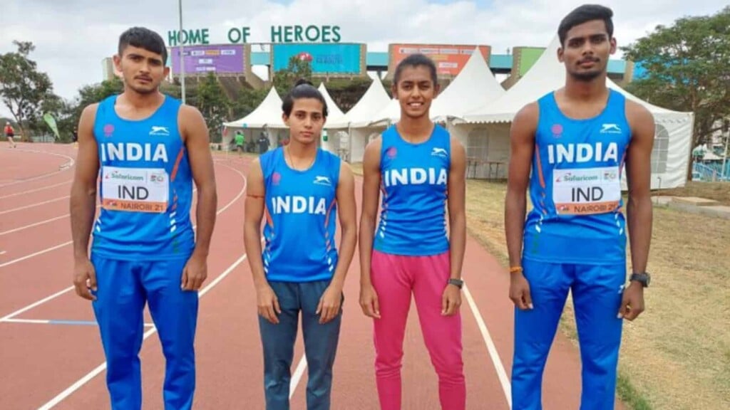 U20 Athletics World Championship India wins mixed 4x400m relay bronze