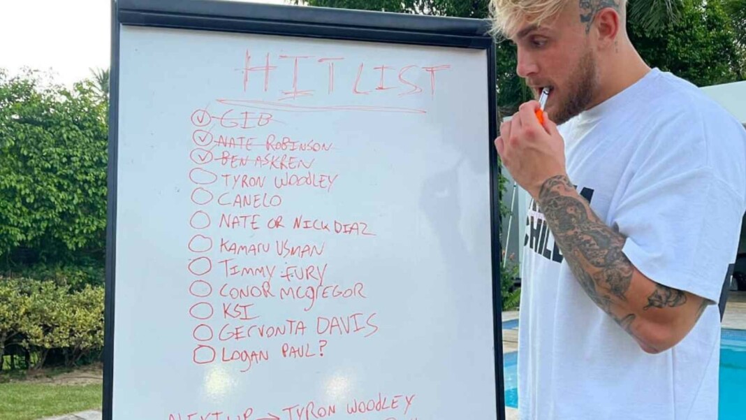 Jake Paul Reveals His Ridiculous "hit List", Adds Floyd Mayweather's ...