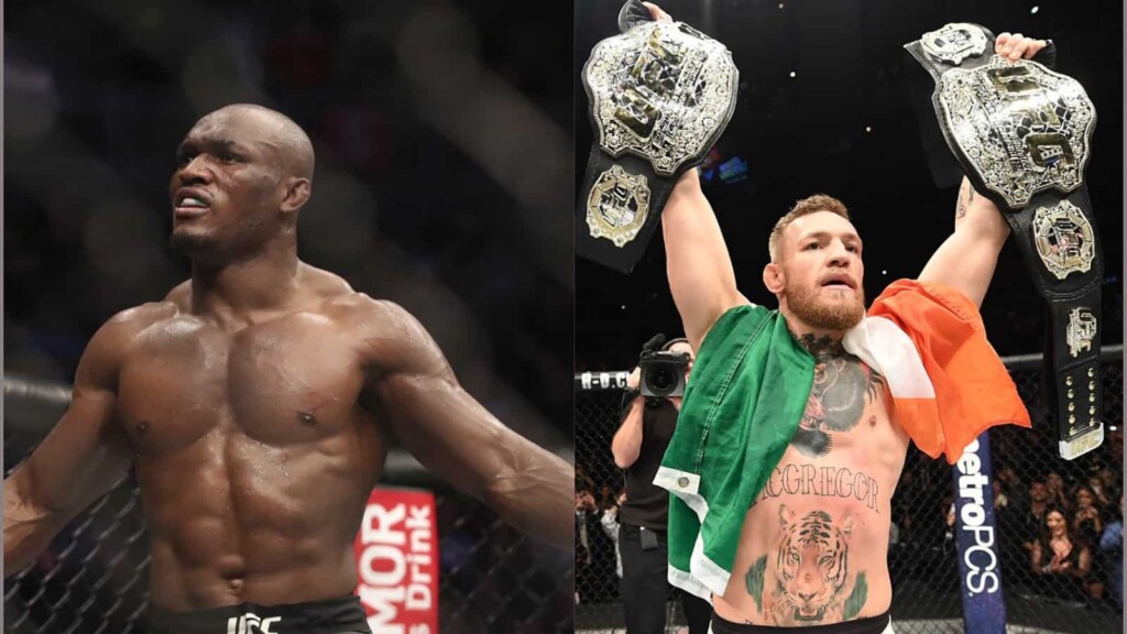 Kamaru Usman and Conor McGregor