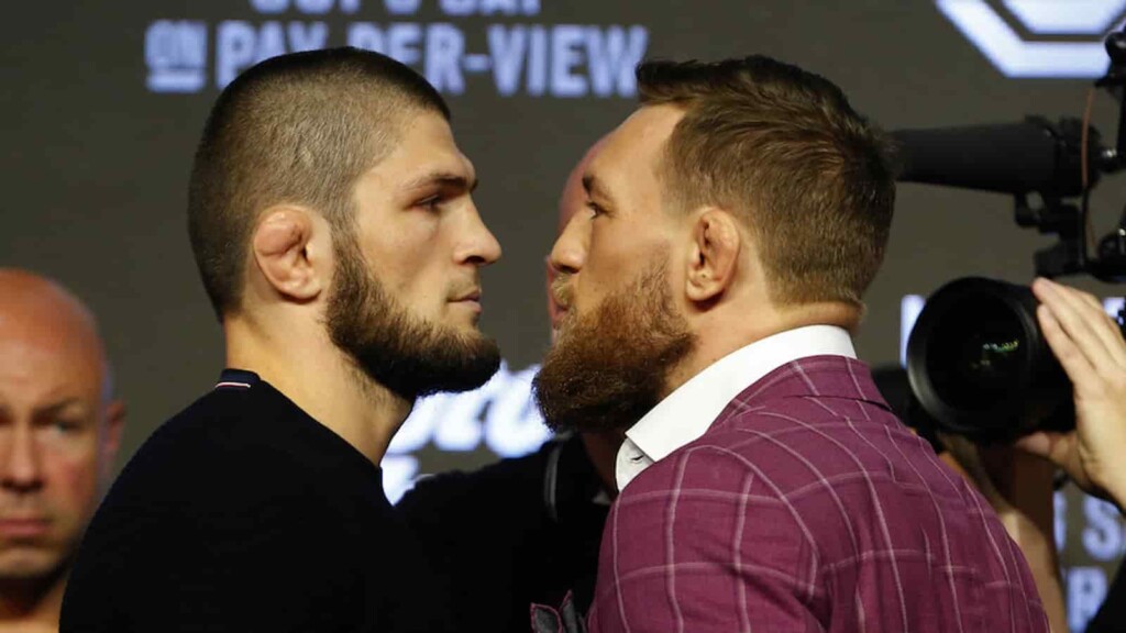 Khabib Nurmagomedov and Conor McGregor